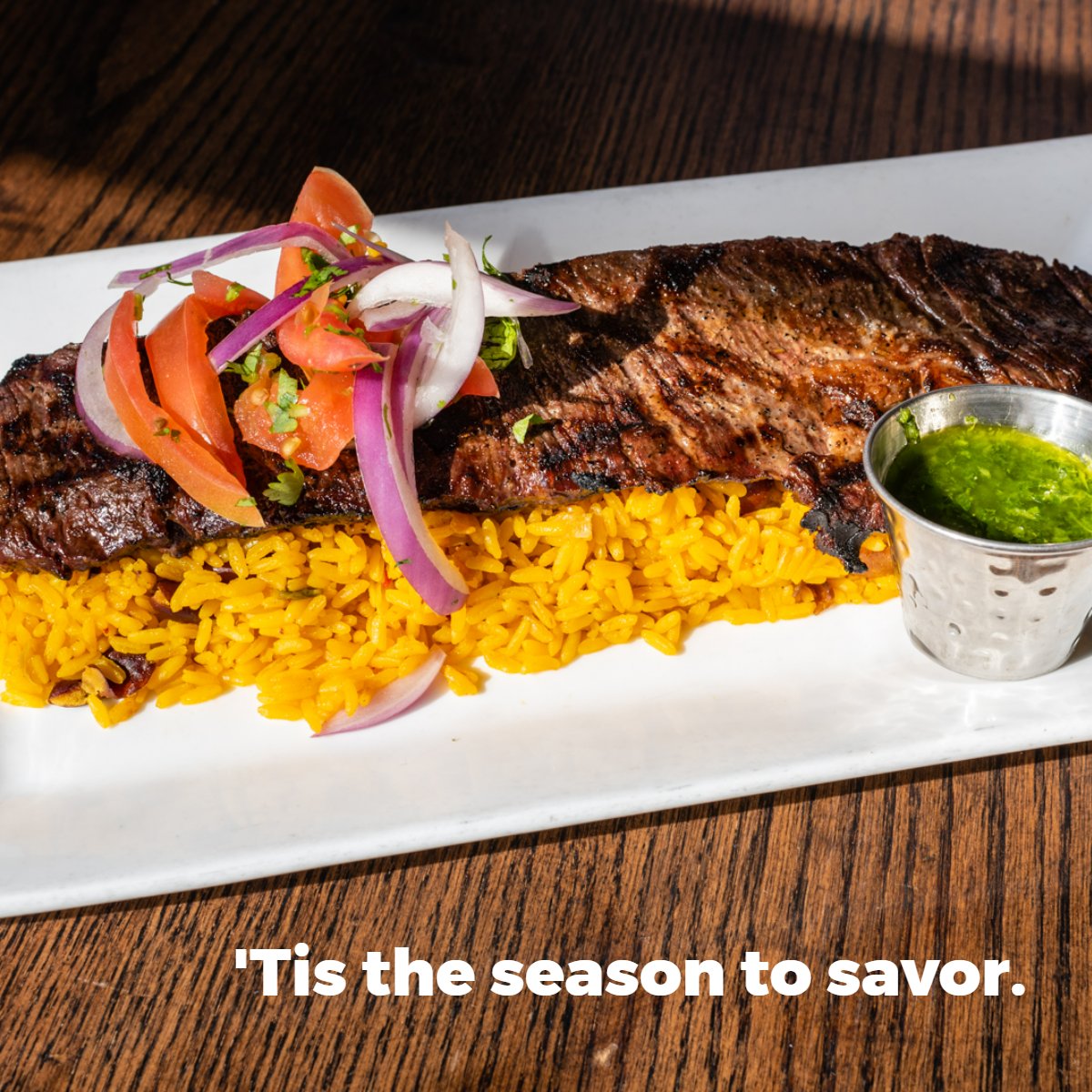 Our churrasco is a delicious addition to anyone's Christmas list. 😋 Stop by to treat yourself this week!