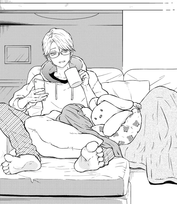 脱稿しました!おやすみなさい(˘ω˘)🌙💤 