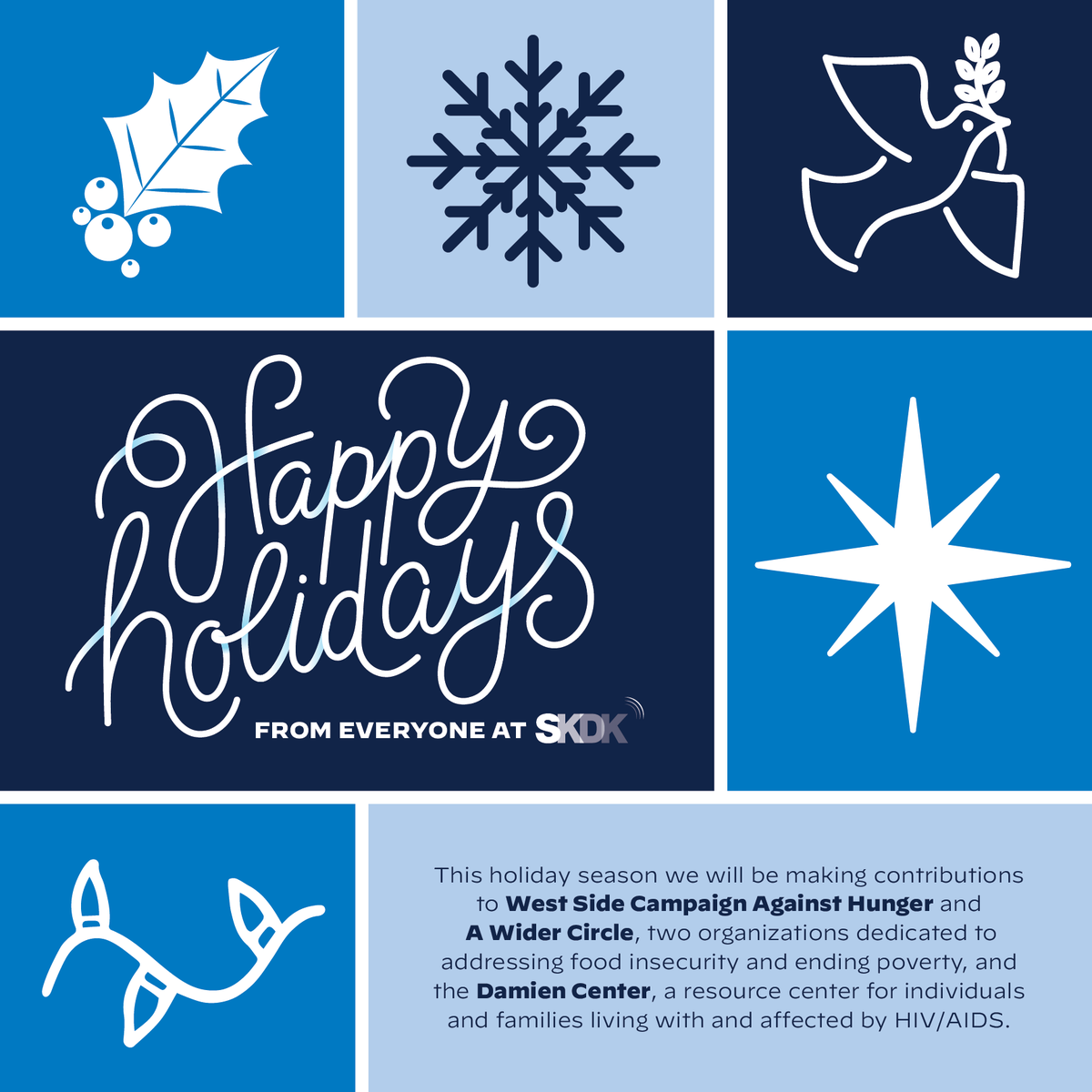 ❄ What a year 2022 has been! 

On behalf of everyone at <a href="/SKDK/">SKDK</a>, we wish you and yours a safe and happy holiday.❄