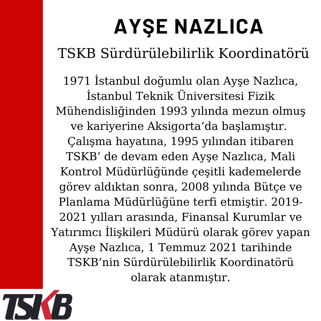 itueconomics's tweet photo. Sustainable Economy Summit Konuşmacılarımızı açıklıyoruz!🔥

S.E.S’e Kulak Ver diyerek yola çıktığımız bu deneyimde TSKB Sürdürülebilirlik Koordinatörü Ayşe Nazlıca Sustainable Economy Summit sahnesinde bizlerle !

Kayıt Linkine Bio'dan ulaşabilirsin! https://t.co/wUYjHNVfC0