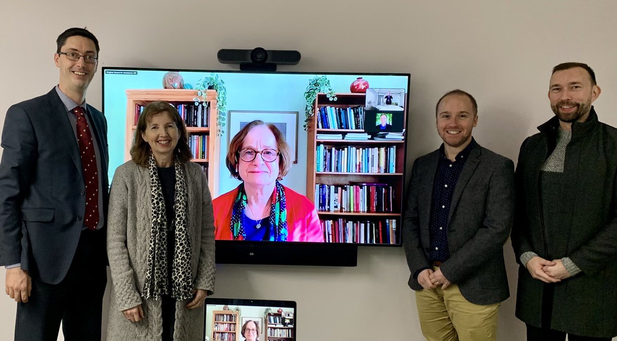 Congratulations to @rcoady05 on successfully defending his #PhD in #musiced today @SchoolAEM @DCU_IoE Thanks to examiners Prof Marie McCarthy @UMBaltimore and @dceol @MusicDkIT, chair @mbrowndcu and supervisors @RMurphyPhD @FrancisWard0 +all the institutional support @MauraColt