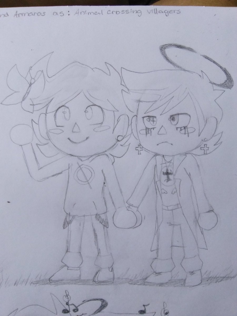 BalzaClary's tweet photo. 💙🤎 Michael and Armaros as Animal crossing villagers 🤎💙

YEAH BOIIII

#fnfBB #fnfArmaros https://t.co/VN7KvSsMts