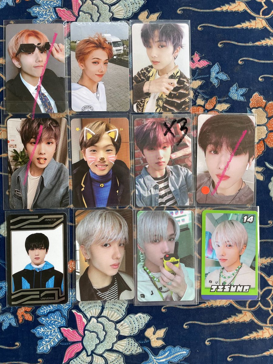 jenocivic's tweet photo. WTS PC STOCK UPDATE NCT SEVENTEEN ENHYPEN TREASURE STAYC WJSN IZONE

BLACKPINK YUJIN MINJU ISA SIEUN RENJUN JENO JISUNG https://t.co/RljOG6jDV0