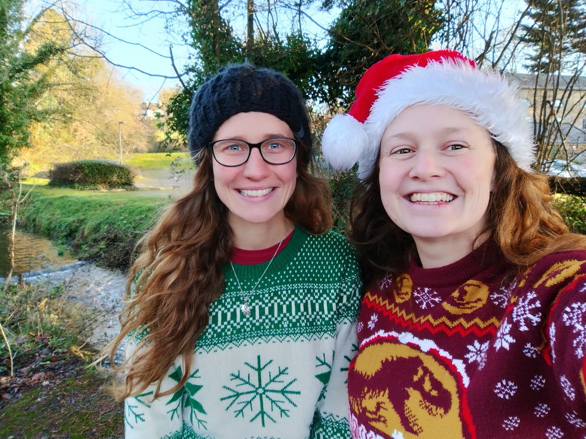 Are you feeling as festive as we are?
Steph & Hannah, our #SmarterWaterCatchment Project and Citizen Science Co-ordinators, walked the lower #RiverChess this week, dressed for a colourful Christmas.
Show us your most colourful #ChristmasJumper... bonus points for added novelty!