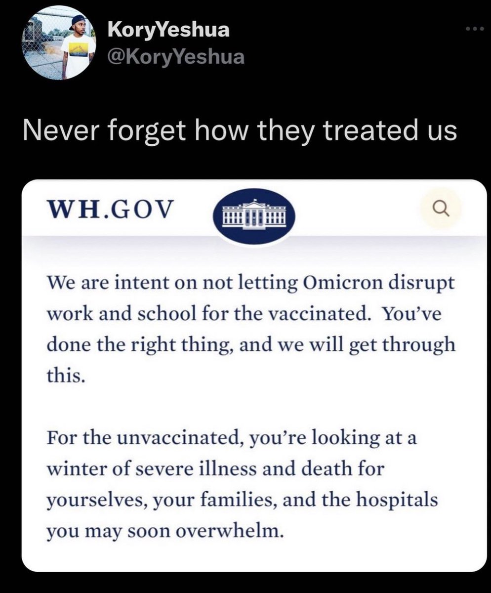 bahnsai1's tweet photo. Remember, remember, remember. #CovidVaccines #GovernmentOverreach #BothSides #EspeciallyTheLeft #WeThePeople #WeThePower #Remember https://t.co/jxvlMqdOcR