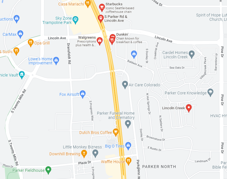 Parker Police Dept. on Twitter "Parker Road is now open in both