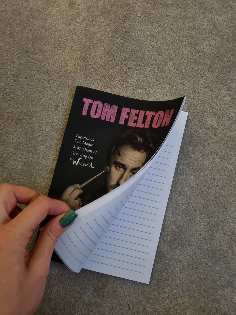 Beth_Marie's tweet photo. What is happening @TomFelton?! Bought this for my sister!? There's no words 😂😂😂 https://t.co/wmKDEdX5v3