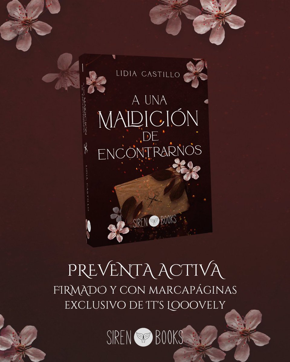 sirenbooksed's tweet photo. Además YA tenéis activa la preventa en nuestra web:

- Libro firmado
- Marcapáginas exclusivo de @itslooovely

🛒 https://t.co/iHxdTecgyX https://t.co/tvzLBtqz8U