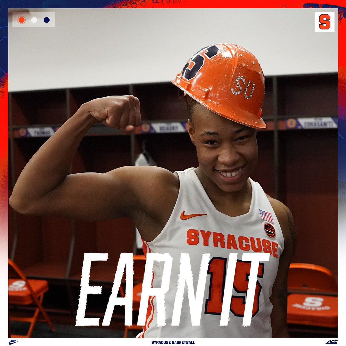 CuseWBB's tweet photo. The *first* player to win the hard hat multiple times this season 🤩

@Asia___12 earned it today
🔸18 points
🔸6 rebounds
🔸3 assists
🔸2 steals https://t.co/xFEJZ4lqrq
