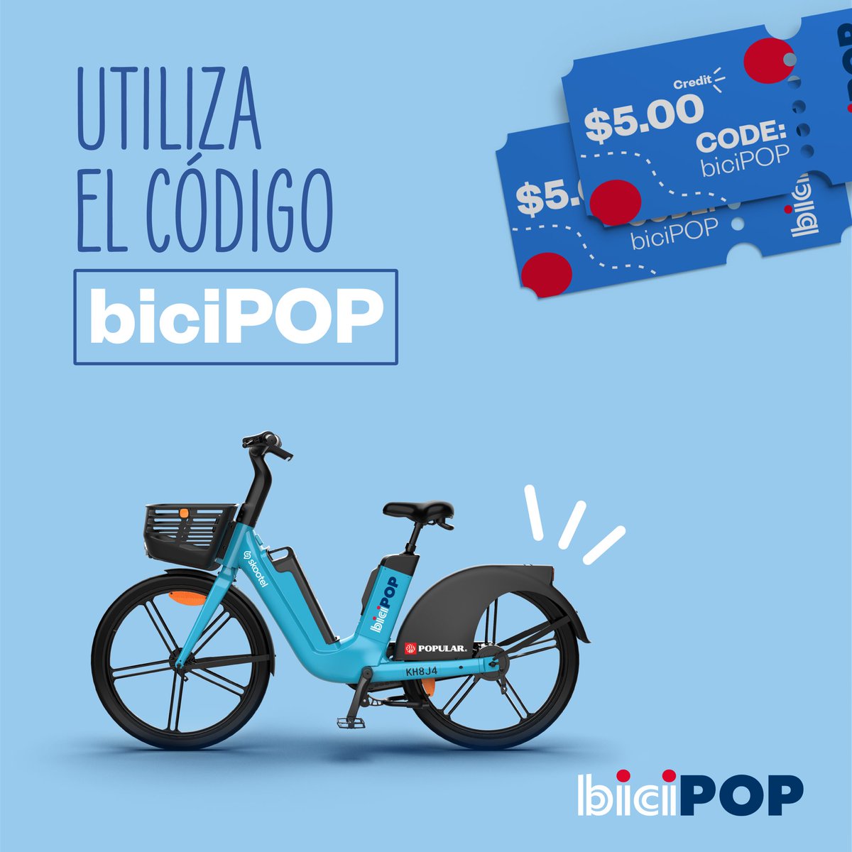 Utiliza el código 👉🏻 biciPOP y gana $5 de crédito 💵

Descarga el app- go.bird.co

#bicipop