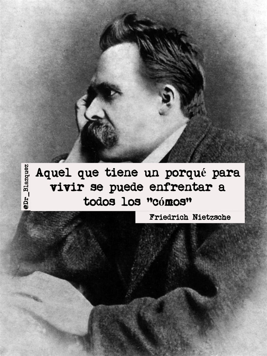 Dr_Blazquez's tweet photo. Frase Nietzsche. https://t.co/RBSOkl1HGC