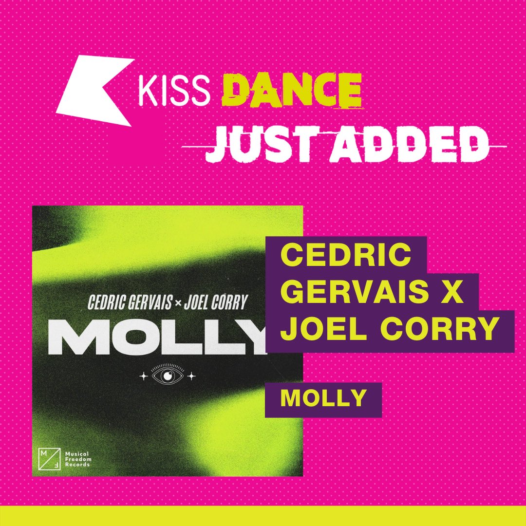 whoapromotions's tweet photo. The Kiss Dance @KissFMUK playlist now features these three new tunes! 🔥

@BolierMusic &amp; @djamylauren - ‘Casually’
@CedricGervais x @JoelCorry - ‘MOLLY’ 
@NautikMusic - ‘Hold Up’ 
. 
. 
@frcstrcrds1 @musicalfreedom 
.
. 
#radiosupport #kissfm #kissdance https://t.co/kIdBpSEByw