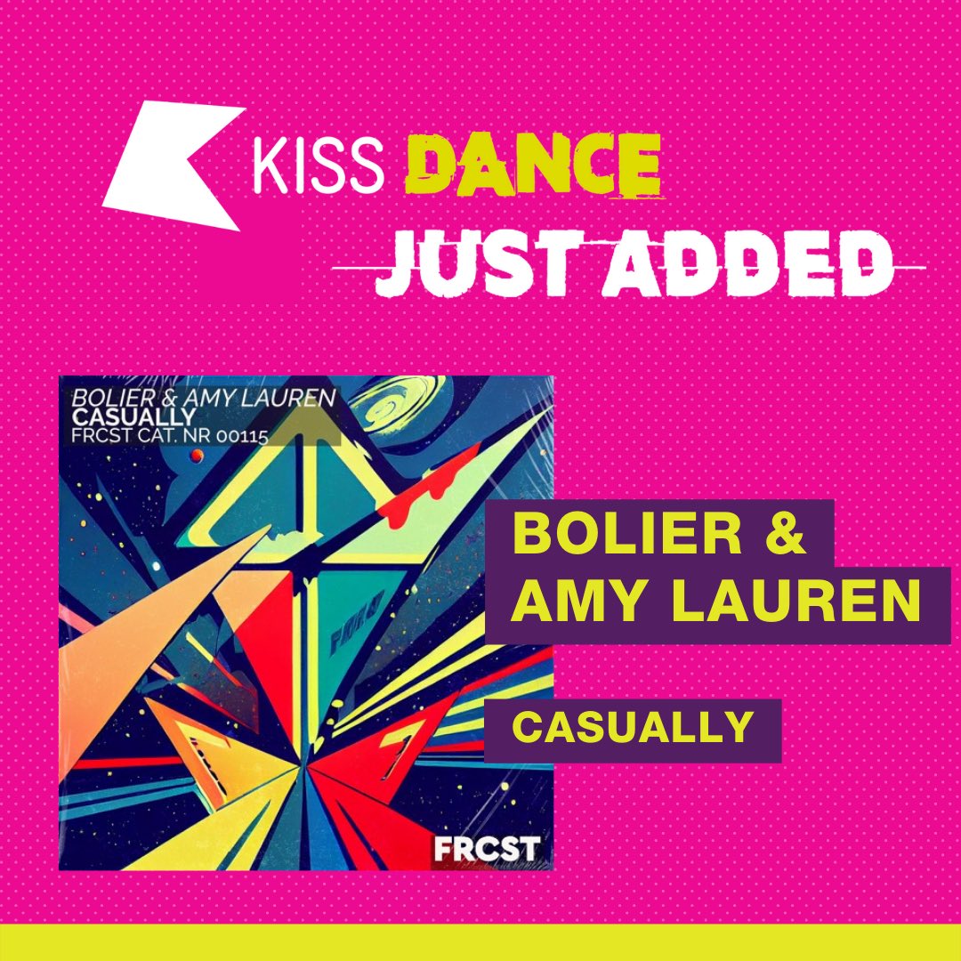whoapromotions's tweet photo. The Kiss Dance @KissFMUK playlist now features these three new tunes! 🔥

@BolierMusic &amp; @djamylauren - ‘Casually’
@CedricGervais x @JoelCorry - ‘MOLLY’ 
@NautikMusic - ‘Hold Up’ 
. 
. 
@frcstrcrds1 @musicalfreedom 
.
. 
#radiosupport #kissfm #kissdance https://t.co/kIdBpSEByw