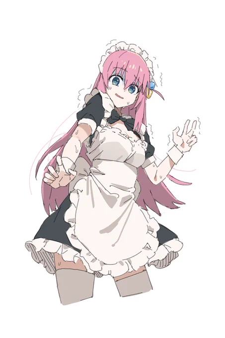 メイドぼっち #ぼっちざろっく 