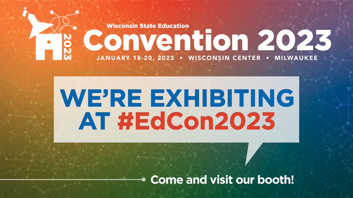 CESA7's tweet photo. ⭐️It's almost State Education Convention time! Stop by and see us at Booth #711 in Milwaukee ~ We have great things to share with you. #ThisIsC7 #EdCon2023 #FutureReady #C7EdCon https://t.co/9587MEsu8S