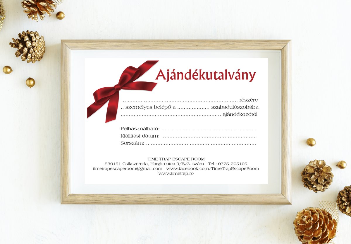 Már csak 4 nap van Karácsonyig!
Íme egy ajándékötlet 🙂