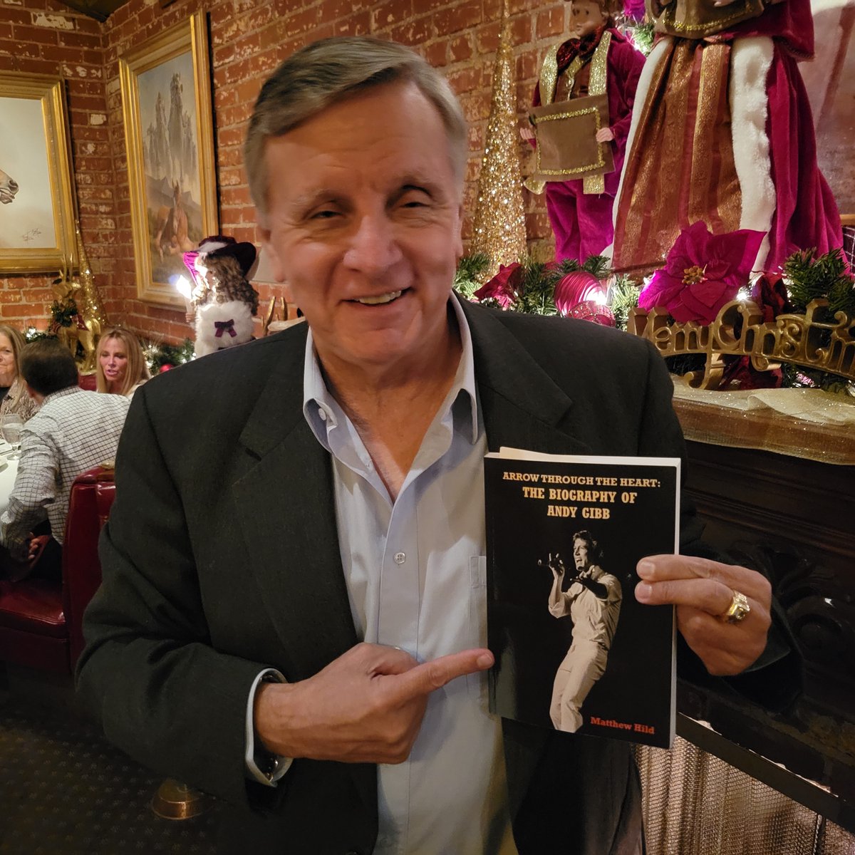 Not a day goes by that someone doesn't ask me something about my time with Andy Gibb &amp; what he was like. Matthew Hild has captured the absolute essence of Andy in this honest &amp; definitive biography. His research is impeccable &amp; the book really takes me down memory lane! #AndyGibb