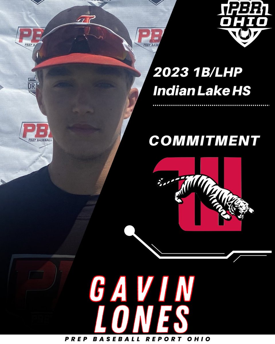 Prep Baseball Ohio (@prepbaseballoh) on Twitter photo 🚨 Congrats to 2023 Gavin Lones on his commitment to Wittenberg University. 🔐
Check out his profile here➡️ loom.ly/k4l4bfs
<a href="/GavinLones/">Gavin Lones</a> 🚨 Congrats to 2023 Gavin Lones on his commitment to Wittenberg University. 🔐
Check out his profile here➡️ loom.ly/k4l4bfs
<a href="/GavinLones/">Gavin Lones</a>