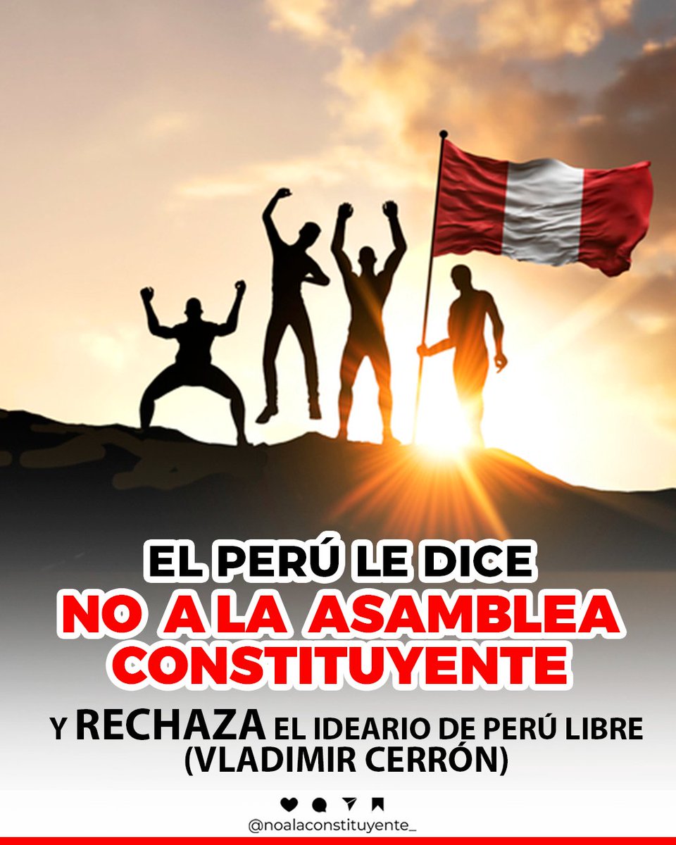 No A La Asamblea Constituyente tweet media