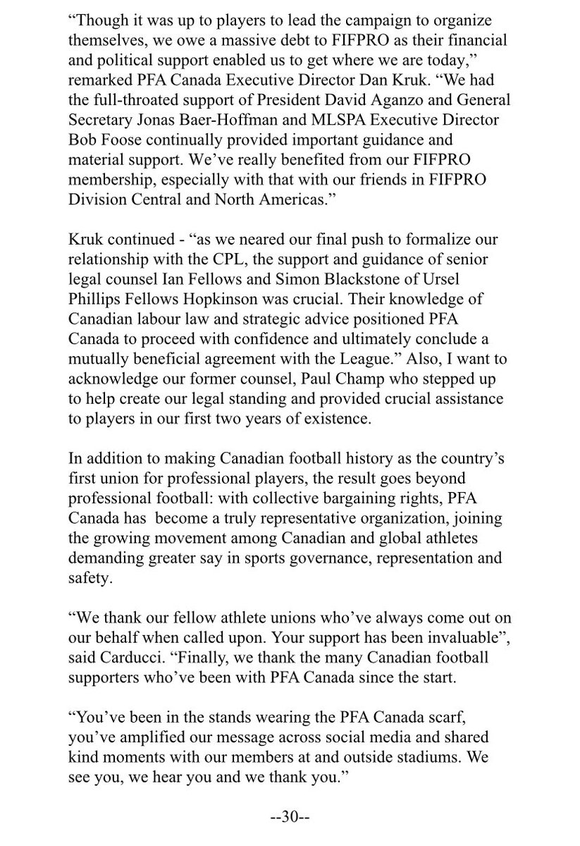 PFA Canada tweet media