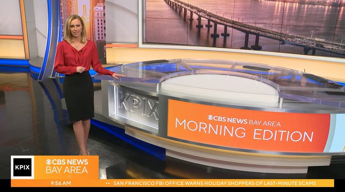 JoshuaX1993's tweet photo. KPIX 5 @KPIXtv @CBSNews Bay Area got an brand new look for all their newscasts including on the morning show and happy holidays to these two beautiful women Ms. @AStarrantino & @jessthemet🎄🎁❤️! #MorningEdition🌞 #CBSNewsBayArea #KPIX5 #ThisIsCBS @wearecbsnews @CBS https://t.co/MXHaJKWoB8