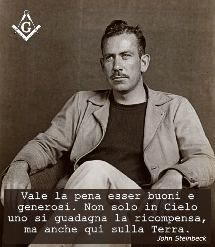 GrandeOrienteit's tweet photo. #AccaddeOggi #20dicembre 1968; muore il famoso scrittore statunitense #JohnSteinbeck, vincitore del Premio Nobel per la Letteratura che come il padre era un Massone, membro della Salinas Lodge No.204 in California.
In alcune sue opere traspaiono chiari elementi della #Massoneria. https://t.co/YjnLEcrxs0