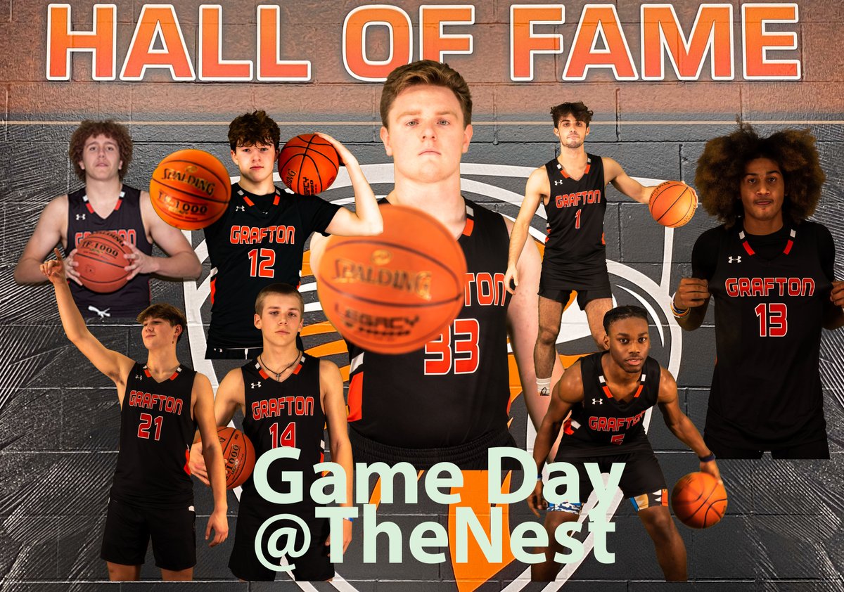 Game Day Today! Boys Basketball at #TheNest. Come out and support! Check the theme <a href="/Graftonfanclan/">Grafton Fan Clan</a>. We need you tonight <a href="/GraftonHIHawks/">Grafton Black Hawks</a>.