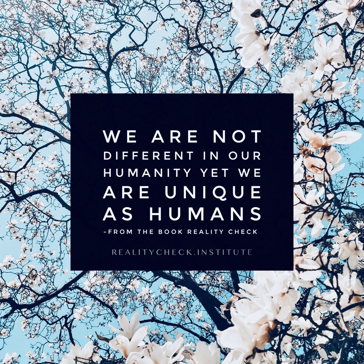 carlomahfouz's tweet photo. We are not different in our humanity, yet we are unique as humans.
Follow & ring ๐ for more on #seeingdifferently #realitycheckbycarlo #decisions #leadership https://t.co/wQz0wuUdfM