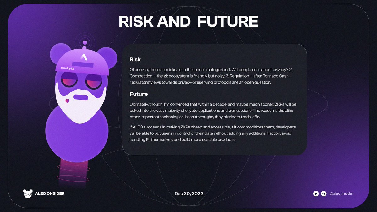 aleo_insider's tweet photo. Risk and future🧐 https://t.co/gjfLNofwNw