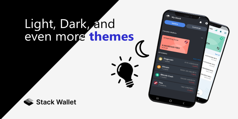 Do you know you can change the look of Stack Wallet to fit your personal viewing pleasure? 😌 This includes light/dark color schemes and just for fun themes (with more yet to come!) 

Comment below to suggest what you’d like to see next! ⬇️ #buildyourstack #crypto #FOSS $BTC $XMR
