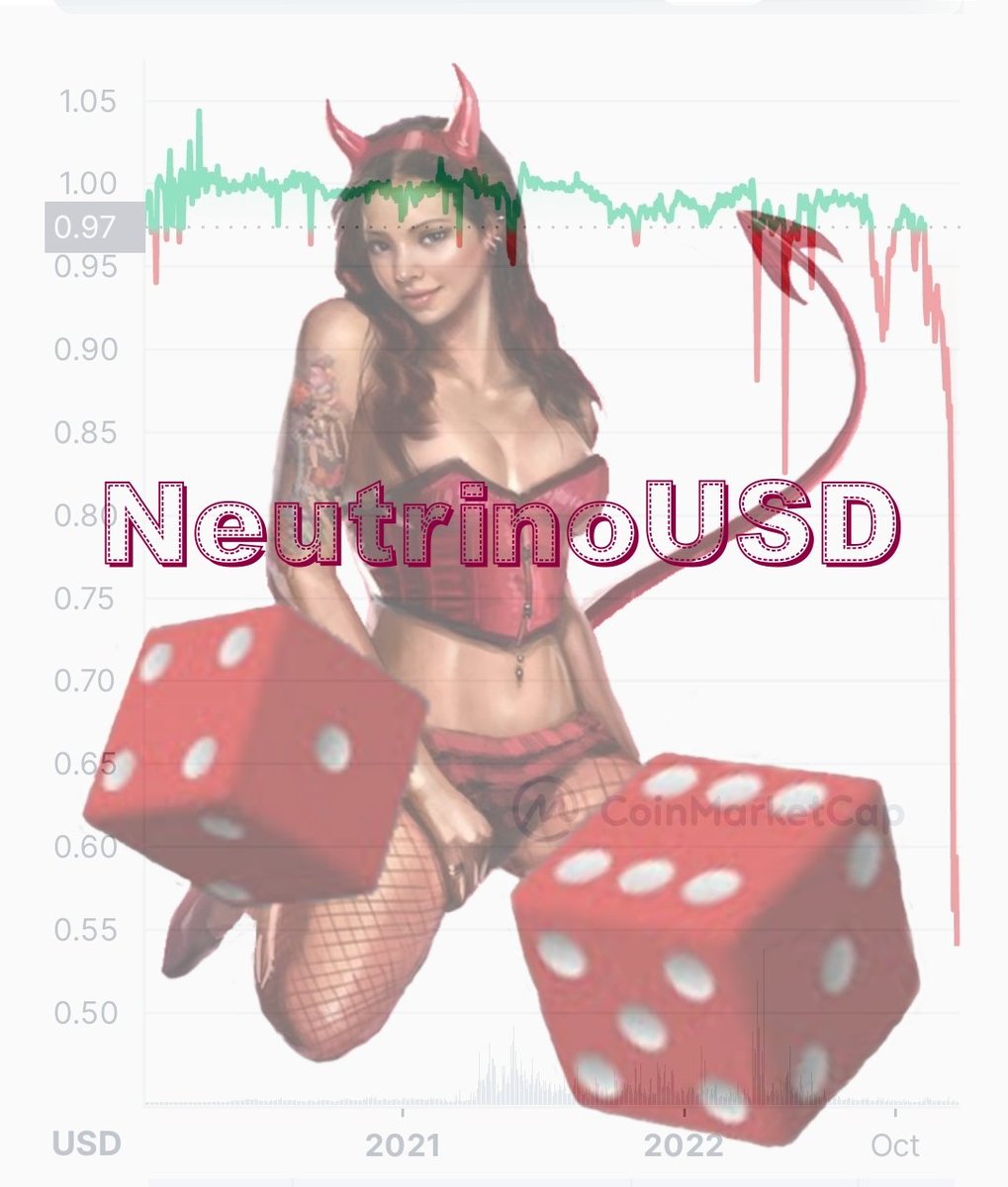 And we have another #StableCoin in the toilet🧻🧻🧻, don't be fooled... It's just a regular casino with a very dishonest croupier! 👿
#crypto #trading
#Cryptocurency #neutrino #SCAM