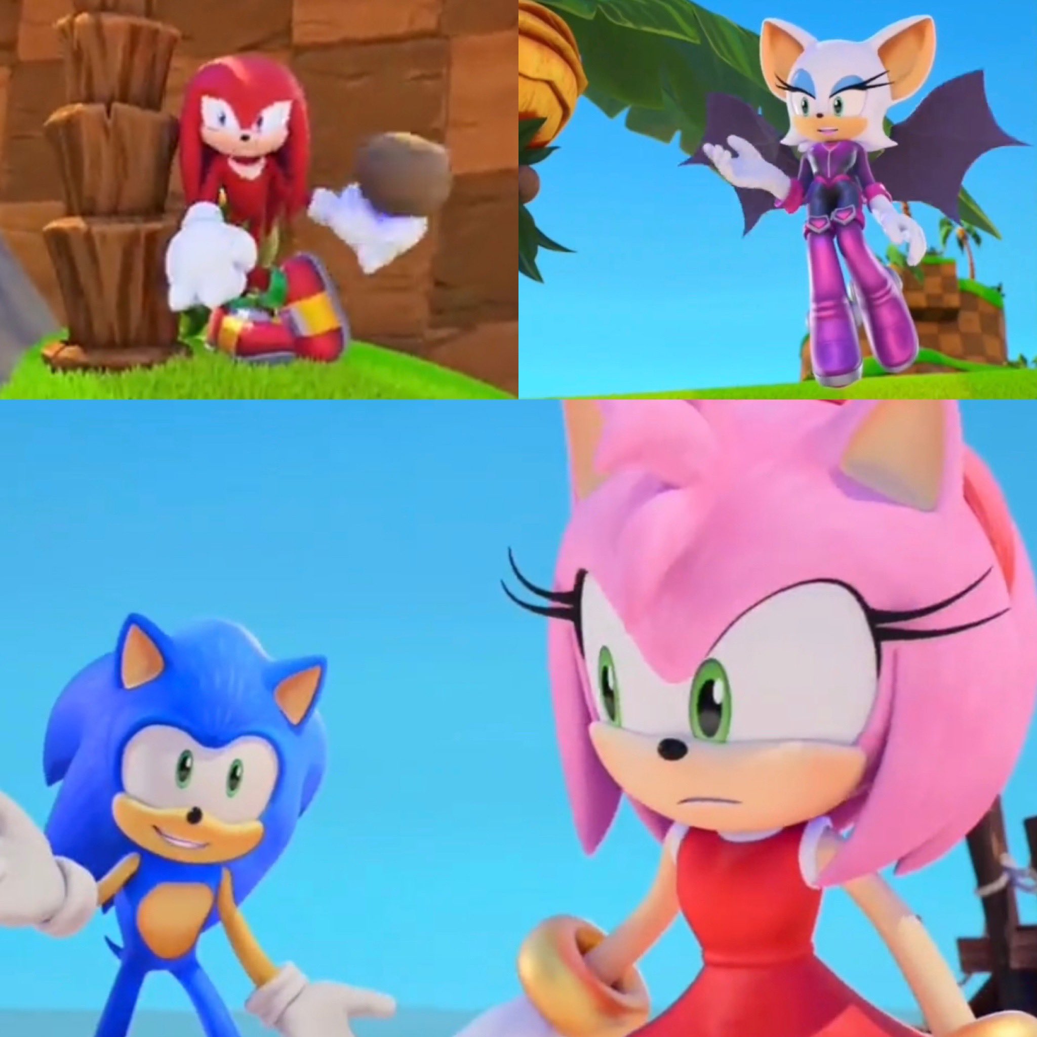 Sonamy Channel on X: #SonicPrime: Sonic is charming Amy Rose