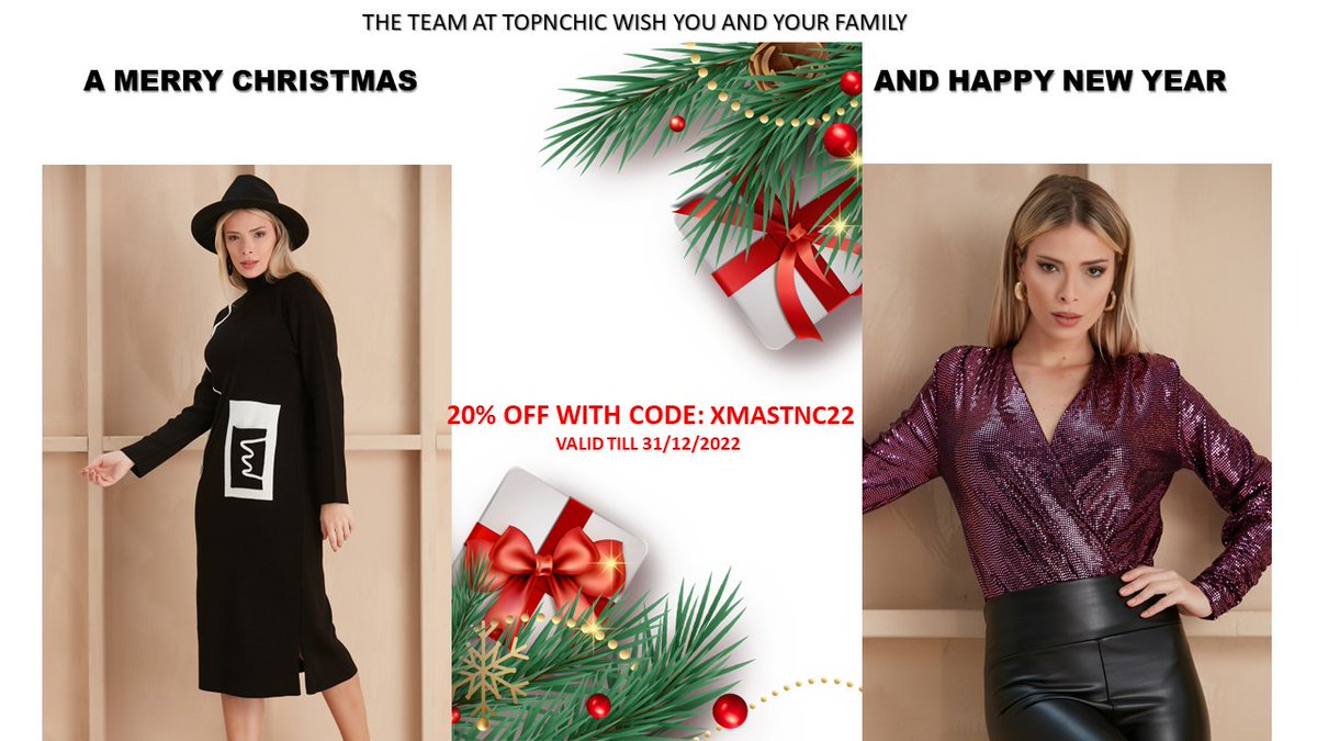 Topnchic's tweet photo. #MerryChristmas &amp; #happyNewYear2023! https://t.co/ReFqUlBdh2
