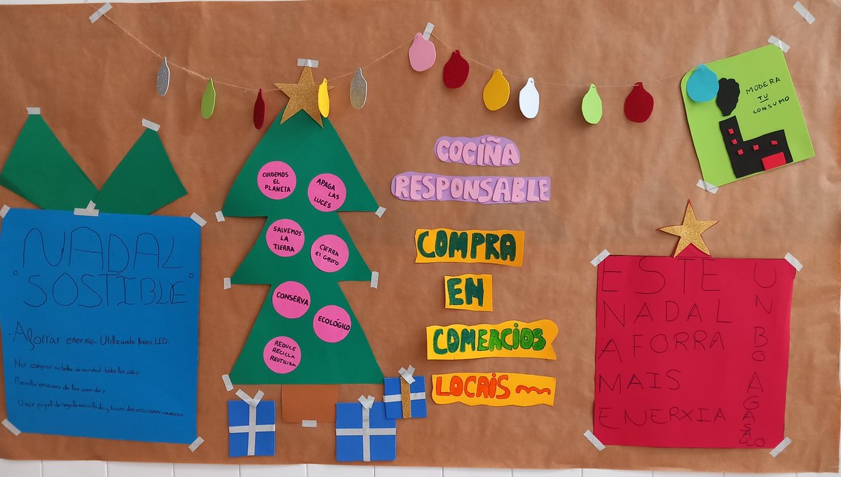 vicenv2's tweet photo. #Nadal2022 Ambiente de Nadal no IES. Xa queda menos para #FAM2L2ANA. https://t.co/hRkJq5m2RL