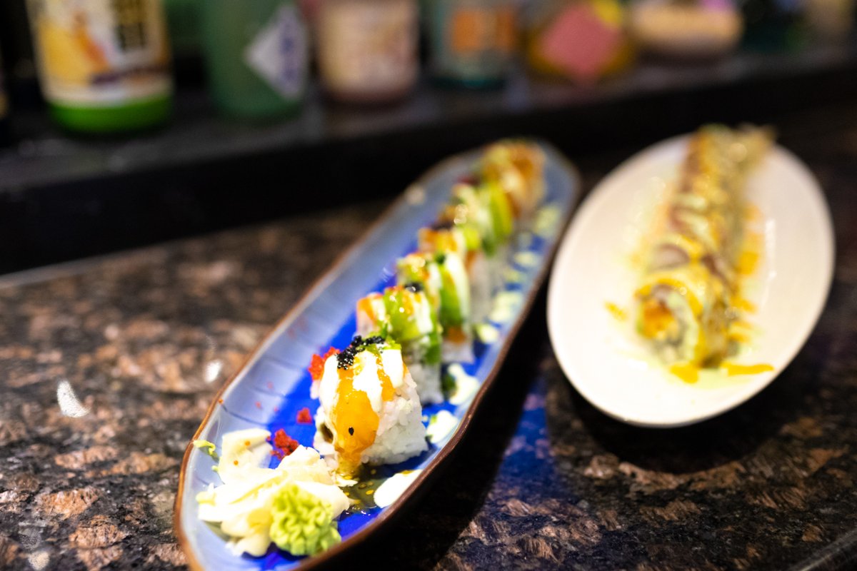 KikuJapanese_FL's tweet photo. Forget milk and cookies -- we know what Santa really wants this year is here at Kiku Japanese Fusion. https://t.co/WUzeAWwcZX