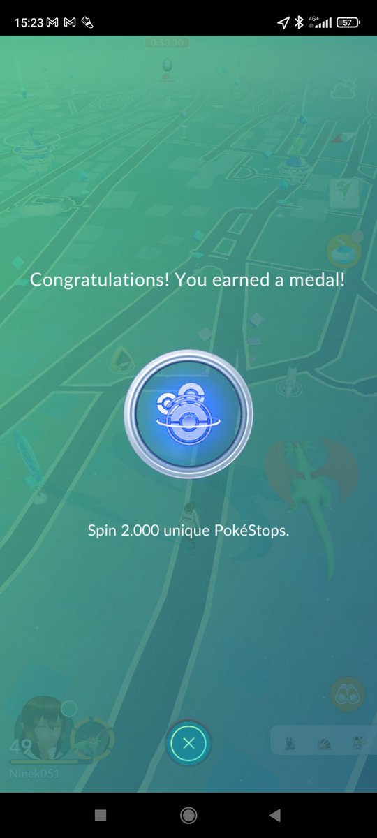 Shiny bergmite, complete vivillion collecrion and 2000 unique pokestops today. Good work :)