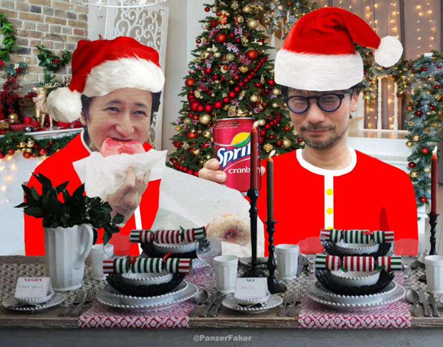 PanzerFaker's tweet photo. Two geniuses celebrating christmas
#ジョジョ #空条承太郎 #jojo #memes #manga #jjba #JoJosBizarreAdventure #Araki #MGS #Kojima https://t.co/OnP7j2Nva3