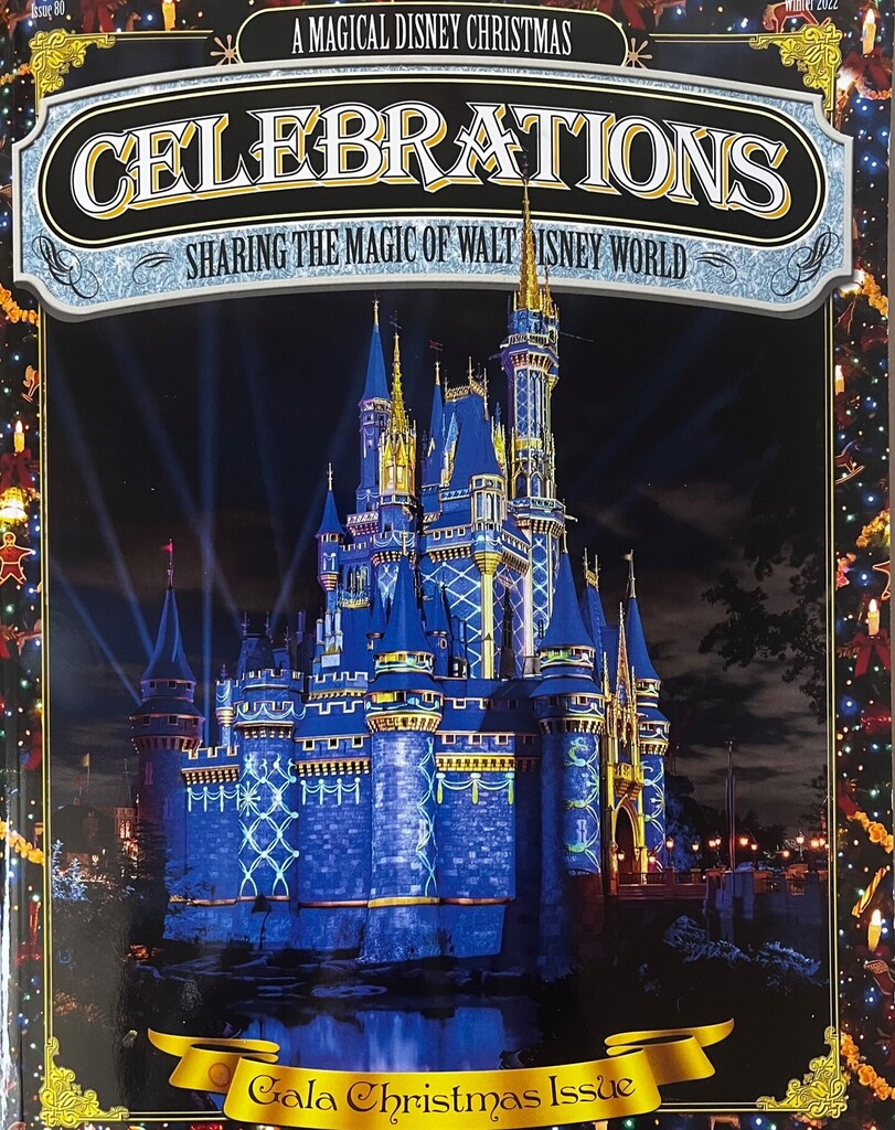 JHeckerWriter's tweet photo. Check out the latest issue of Celebrations magazine, with a special focus of the holidays at Walt Disney World. Included is my article on the 14 #Disney Legends inductees. Available at https://t.co/S5ps8LNeL8

#WaltDisneyWorld https://t.co/7Rd8u5kRqZ https://t.co/JvEg5nfb52
