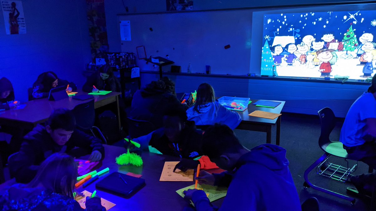 MrUllrich's tweet image. #GlowMath today, to practice plotting points on the coordinate plane before break!