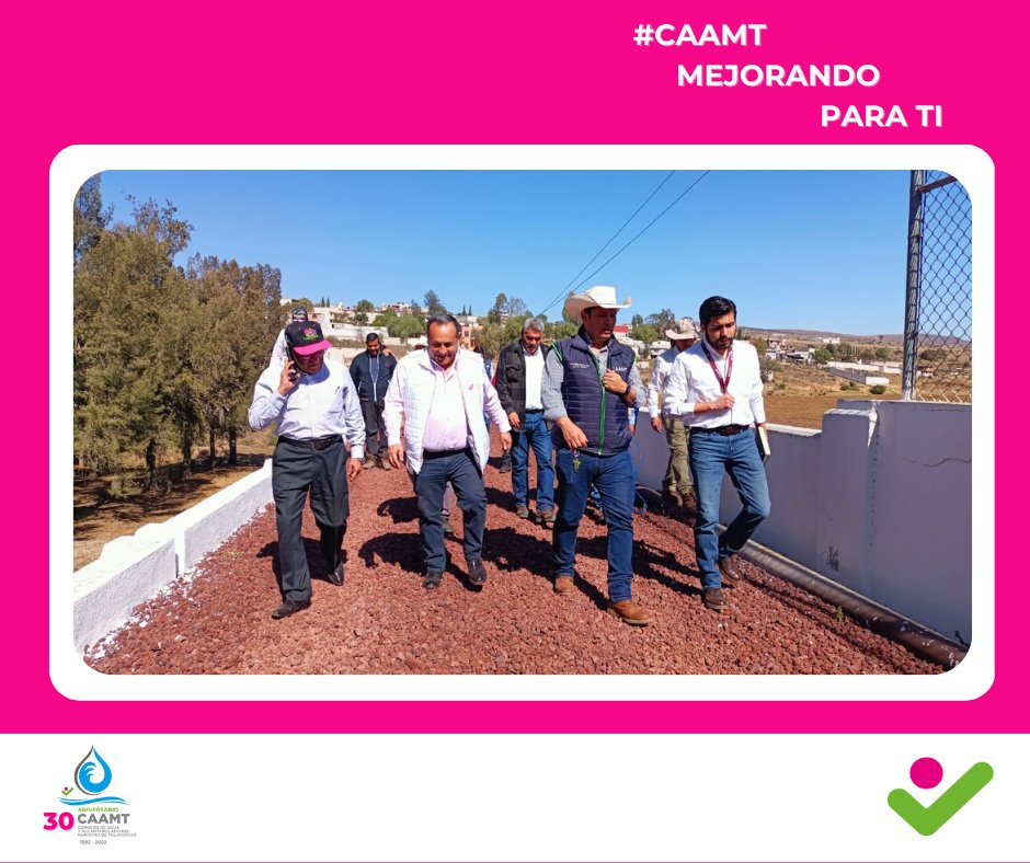 CAAMT_Tgo's tweet photo. Equipo CAAMT en recorrido con personal de CONAGUA, Protección Civil y Gabinete de
Presidencia Municipal.
#caamttrabajandoparati #CAAMT #caamt #TulancingoAvanza #caamtmejorandoparati #tulancingoavanzaseguro #tulancingopreventivo2022🚜🚚 https://t.co/AnInqp6F9X