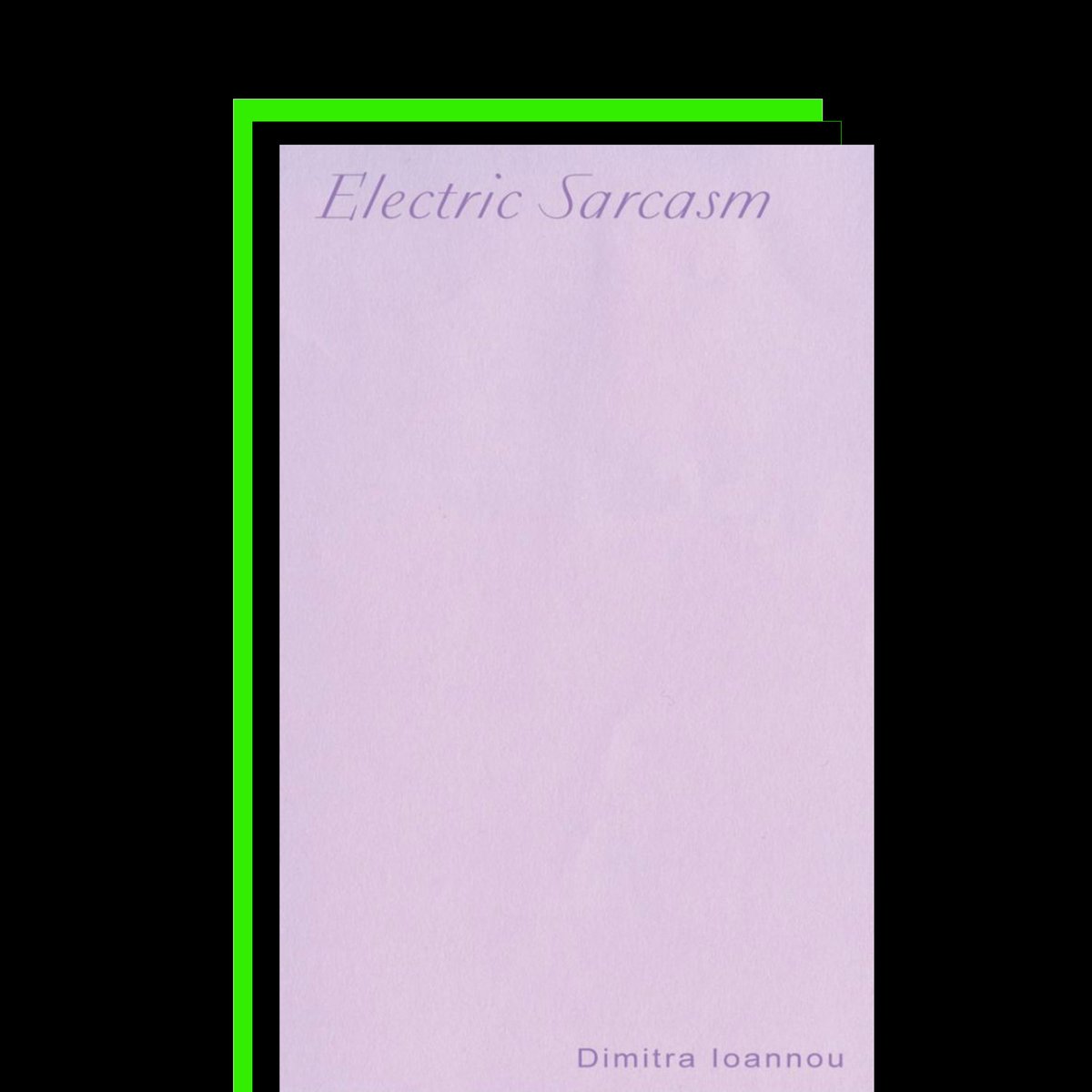 Read Parag Desai's review of our dear contributor Dimitra Ioannous's 𝘌𝘭𝘦𝘤𝘵𝘳𝘪𝘤 𝘚𝘢𝘳𝘤𝘢𝘴𝘮 (Ugly Duckling Presse, 2020).

Follow the link below and continue exploring our Study Room!

stillpointmag.org/articles/elect…