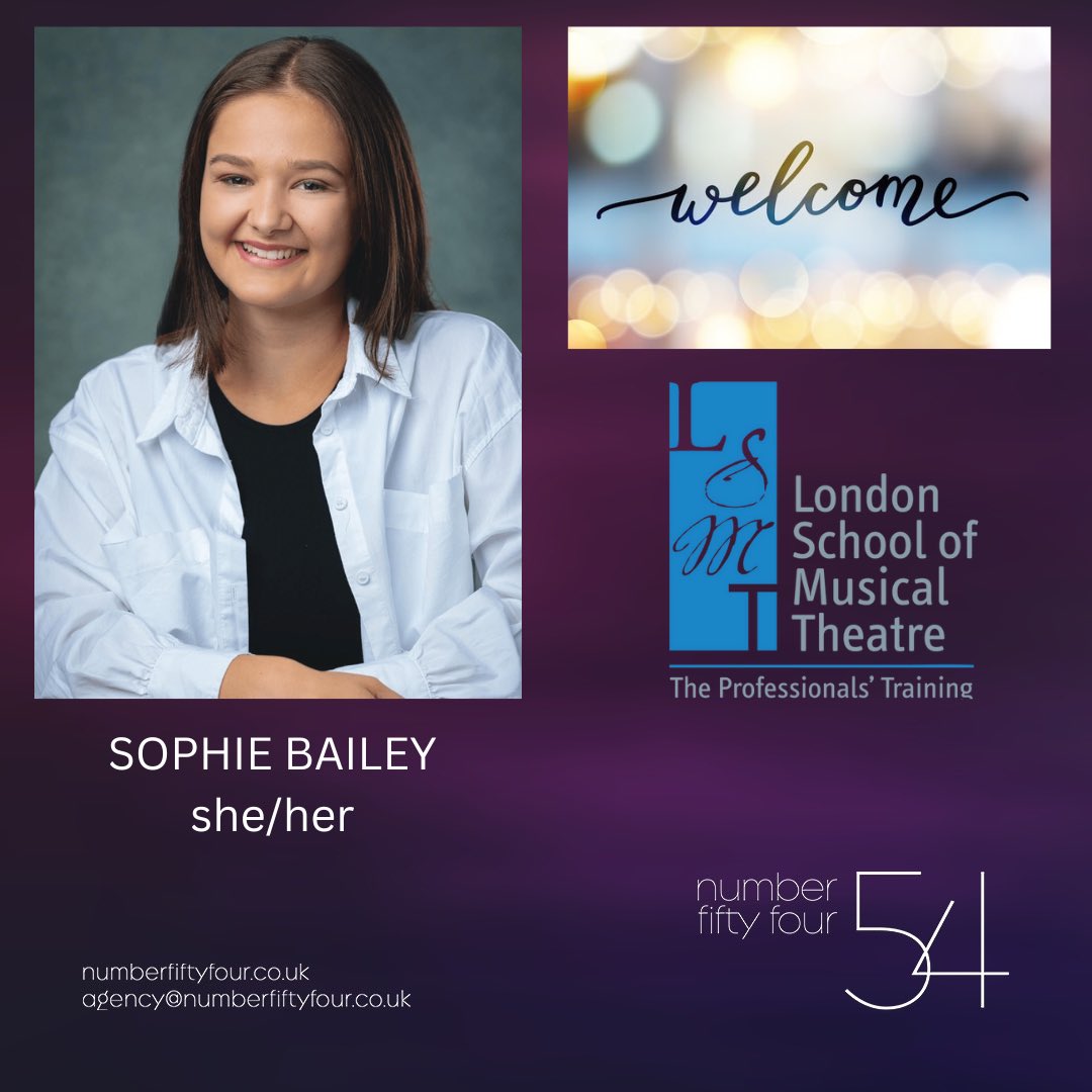 Probably the last new signing of 2022 and it’s the brilliant new grad SOPHIE BAILEY <a href="/Sophie_BaileyUk/">Sophie Bailey</a> from <a href="/TheLSMT/">LSMT</a> - welcome to N54

#N54Agency