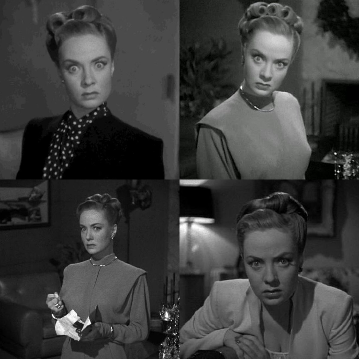 tcm's tweet photo. Which version of Audrey Totter in LADY IN THE LAKE ('47) describes your December? https://t.co/i26DlJ1Rin