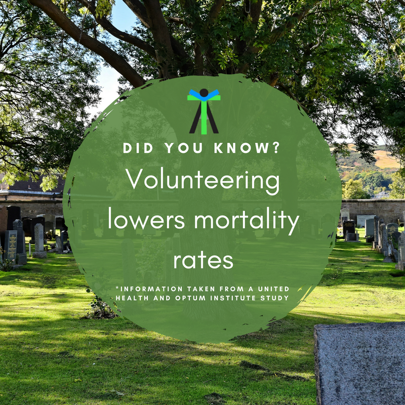 #volunteer #mortality #doinggood