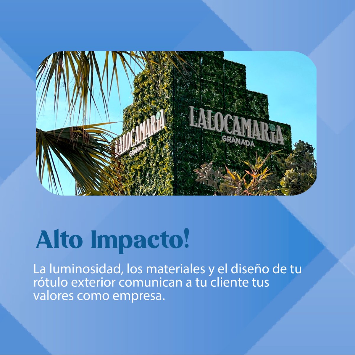 RotulosStudio's tweet image. ¿Sabes cuál es la mejor forma de atraer clientes a tu negocio? Aquí te enseñamos las claves para que tu rótulo exterior sea un éxito.
#rótulosstudio #rótulos #rotulosgranada #granada