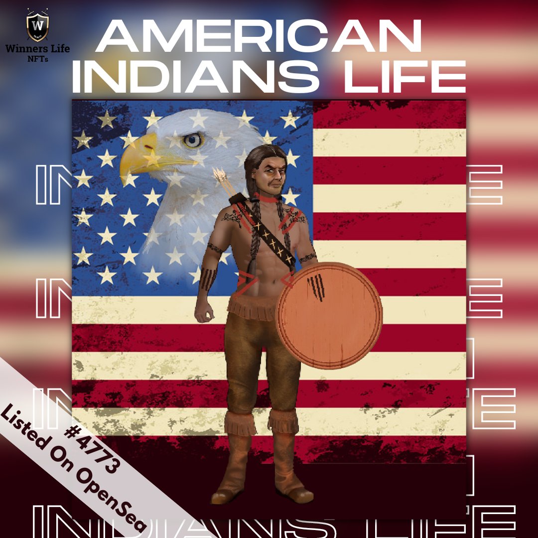 winnerslifenfts's tweet photo. American Indians Life 4773😇

We Are Listed On OpenSea.🤩

Link In Bio.🔗

Join Our Discord.🤑

#nfts #nftcollectors #nftdrop #nft #nftcollectors #nftcommunity #Metaverse #etherum #opensea #NFTCommunity https://t.co/sICKh87CDM