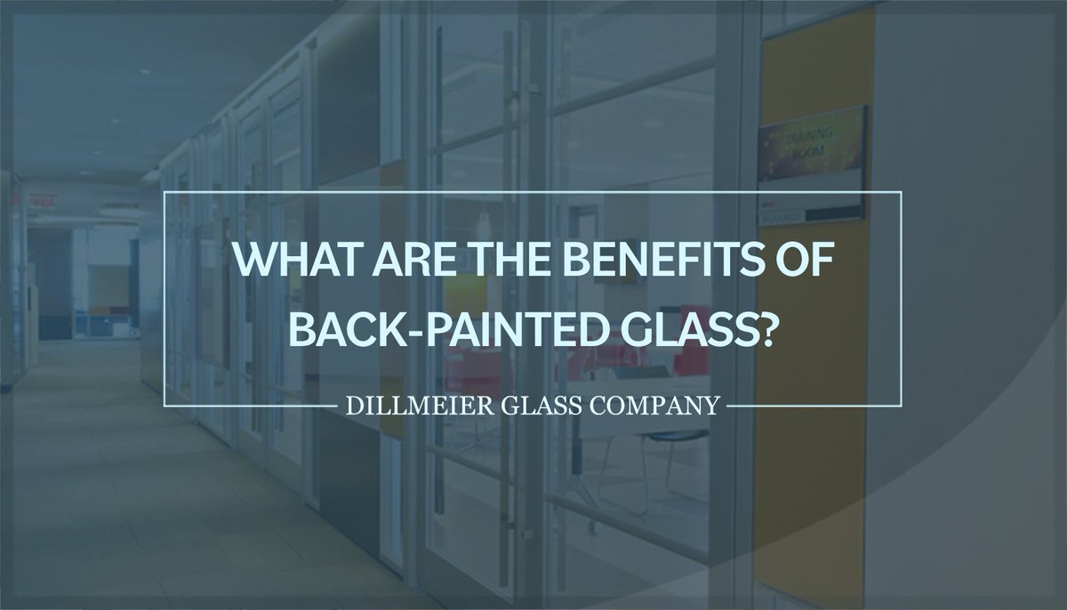 DillmeierGlass's tweet photo. Designed to add unique colors and aesthetics while maintaining strength, durability, and versatility, back-painted glass creates customized appearances for various applications: https://t.co/fOA18RXdlP
#commercialglass #backpaintedglass #backpainting #glassfabrication https://t.co/0GCZEZUwIG