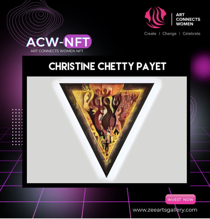 ZeeArtsGallery's tweet photo. Check out Christine Chetty Payet on ACW-NFT
Visit our website to invest in her NFT: https://t.co/bQjwJiQRYZ
#NFT #ACW #Femalecreator #DubaiNFT #NFTCommunity #FemaleArtist #ArtConnectsWomen #ACWNFT #Seychelles https://t.co/L6Xw2XH43V