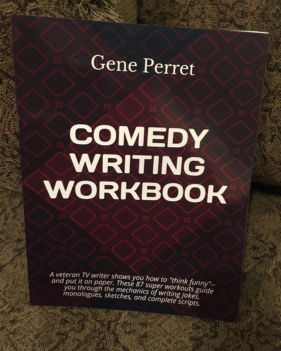 JokeCrafters's tweet photo. @SeptimusBrown Comedy Writing Step by Step along with The Comedy Writing Workbook. Both by #GenePerret https://t.co/LK8skSGp7I