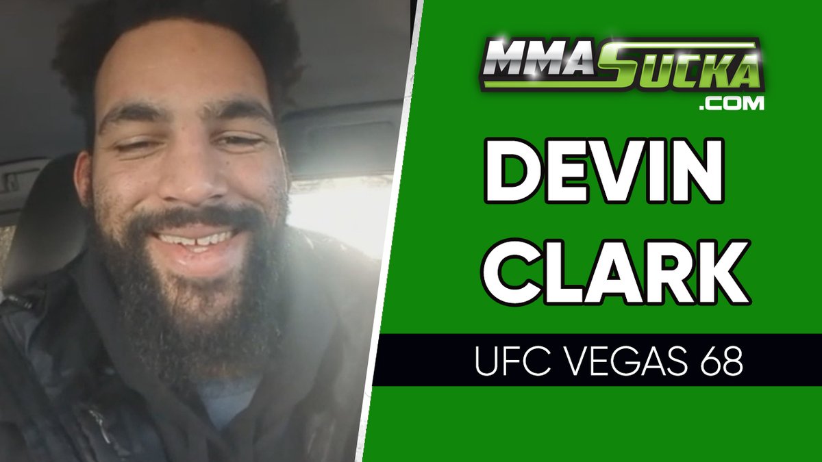 Awesome chat with Devin Clark who discussed ... 

✅ Da Un Jung matchup Feb. 4 #UFCVegas68
✅ Event moved from South Korea to Las Vegas
✅ Enjoying 9-hour road trips
✅ Father not cornering him this fight

Full interview via <a href="/MMASucka/">MMASucka</a> 

youtu.be/akIFmIZL7NU